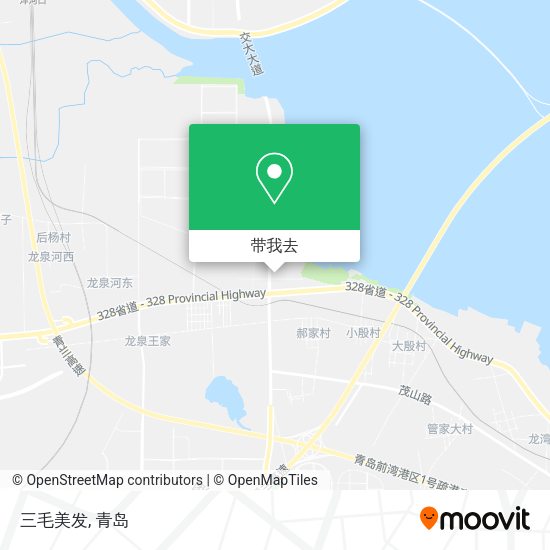 三毛美发地图