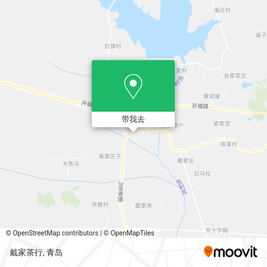 戴家茶行地图