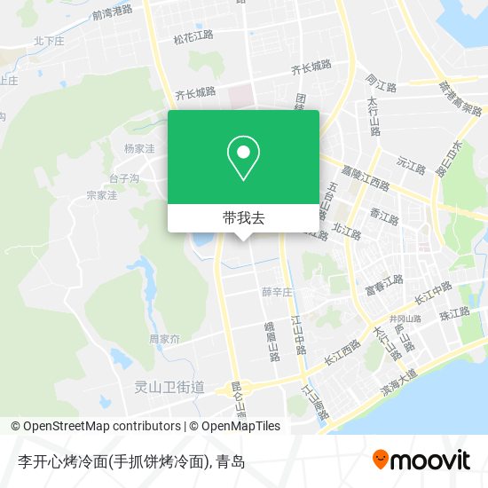 李开心烤冷面(手抓饼烤冷面)地图