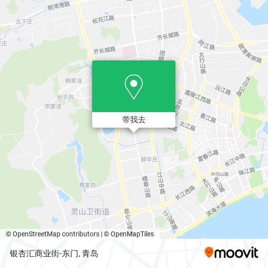 银杏汇商业街-东门地图