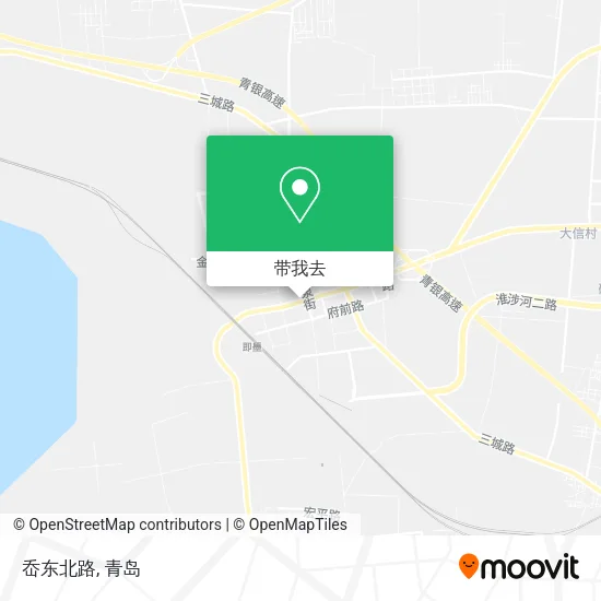 岙东北路地图