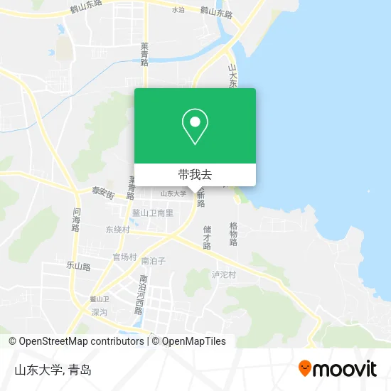 山东大学地图