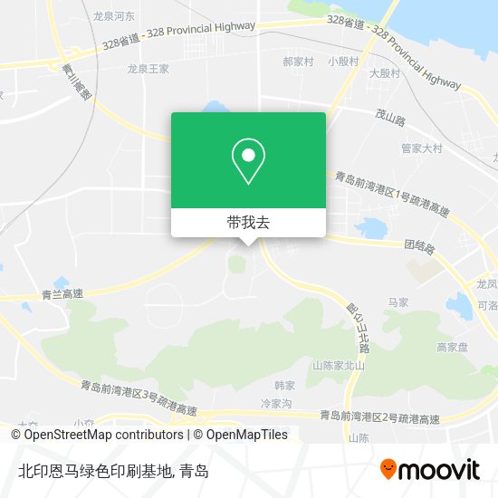 北印恩马绿色印刷基地地图