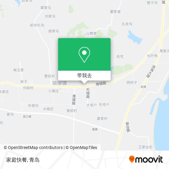 家庭快餐地图