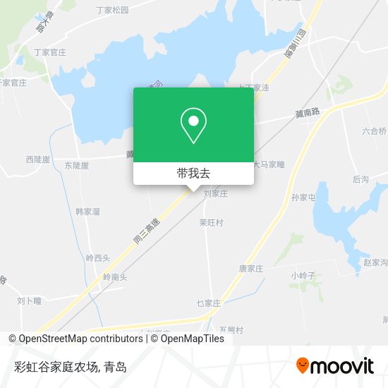 彩虹谷家庭农场地图