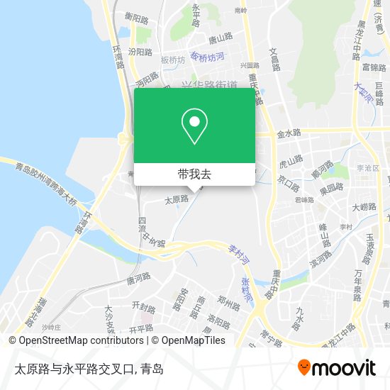 太原路与永平路交叉口地图