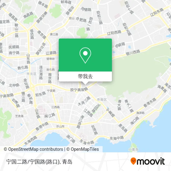 宁国二路/宁国路(路口)地图