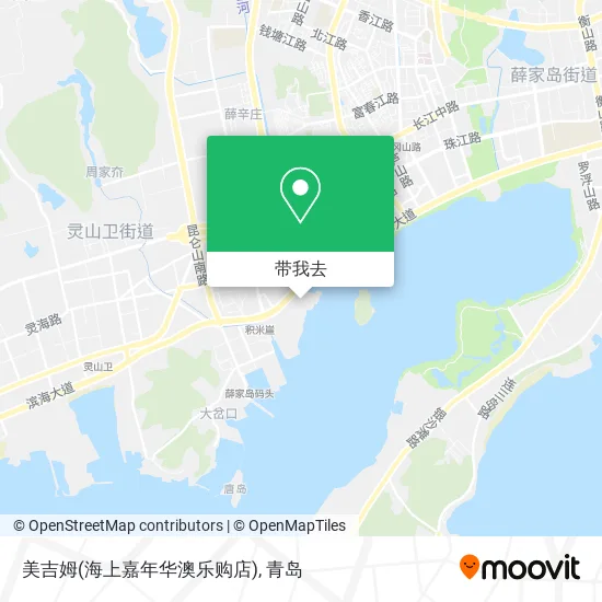 美吉姆(海上嘉年华澳乐购店)地图