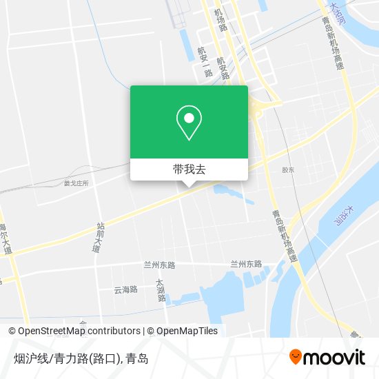 烟沪线/青力路(路口)地图