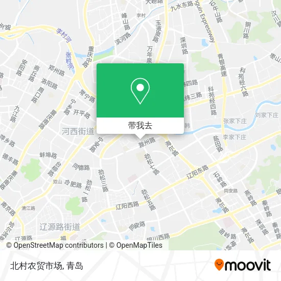 北村农贸市场地图