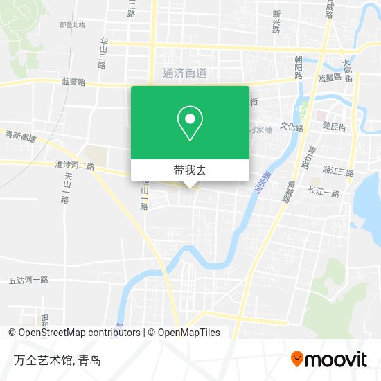 万全艺术馆地图
