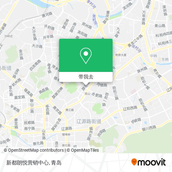 新都朗悦营销中心地图