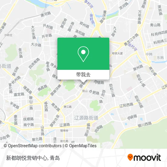 新都朗悦营销中心地图