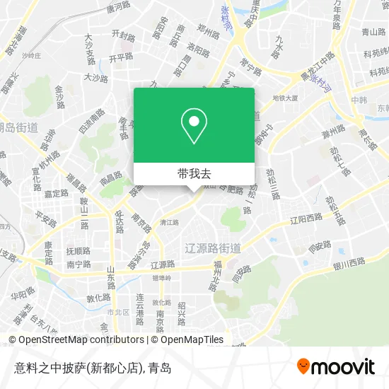 意料之中披萨(新都心店)地图