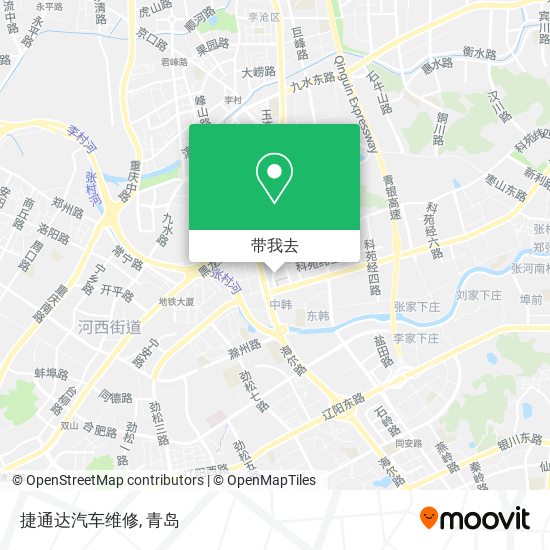 捷通达汽车维修地图