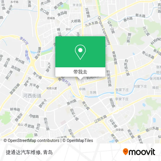 捷通达汽车维修地图
