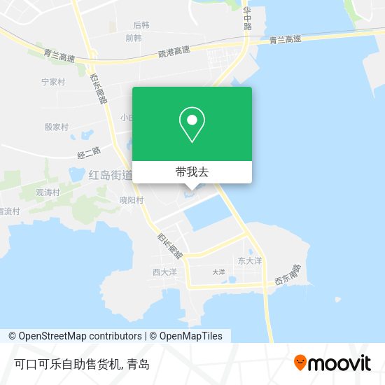 可口可乐自助售货机地图
