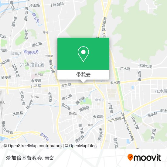 爱加倍基督教会地图