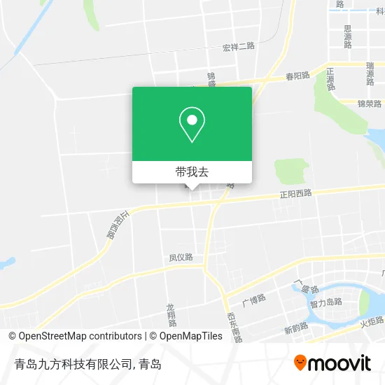 青岛九方科技有限公司地图