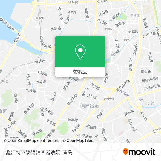 鑫汇特不锈钢消音器改装地图