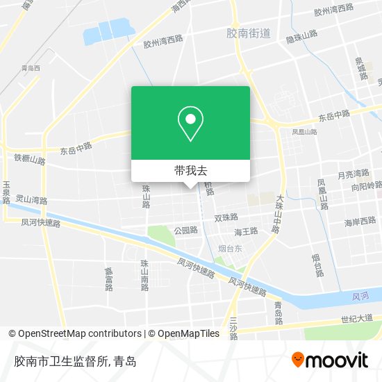 胶南市卫生监督所地图