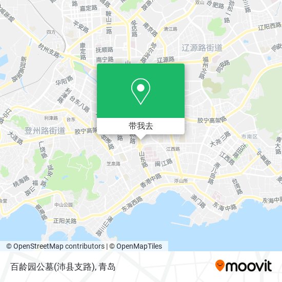 百龄园公墓(沛县支路)地图