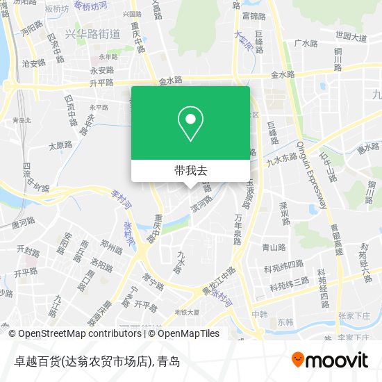 卓越百货(达翁农贸市场店)地图