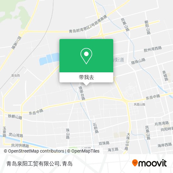 青岛泉阳工贸有限公司地图