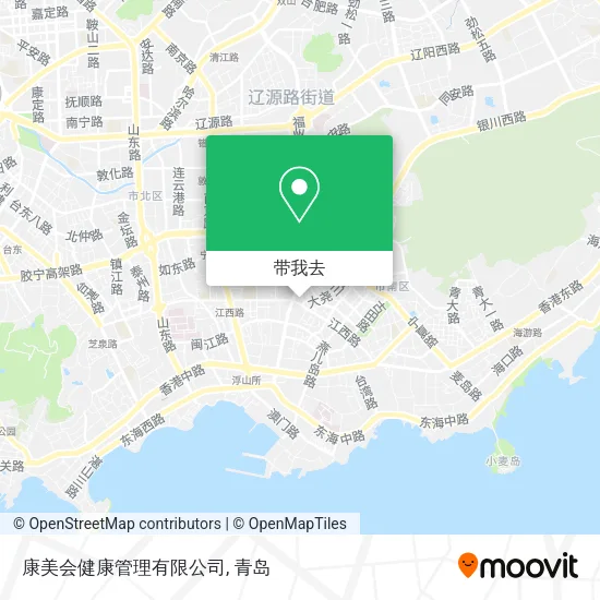 康美会健康管理有限公司地图