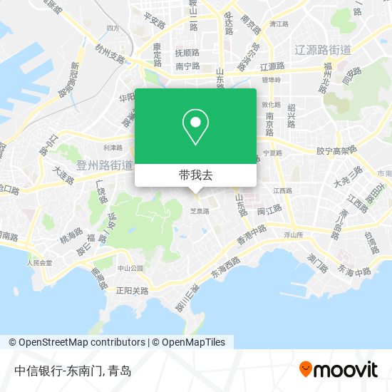 中信银行-东南门地图