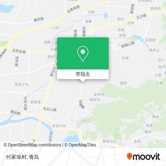 付家埠村地图