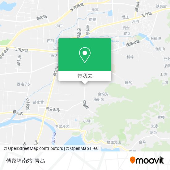 傅家埠南站地图