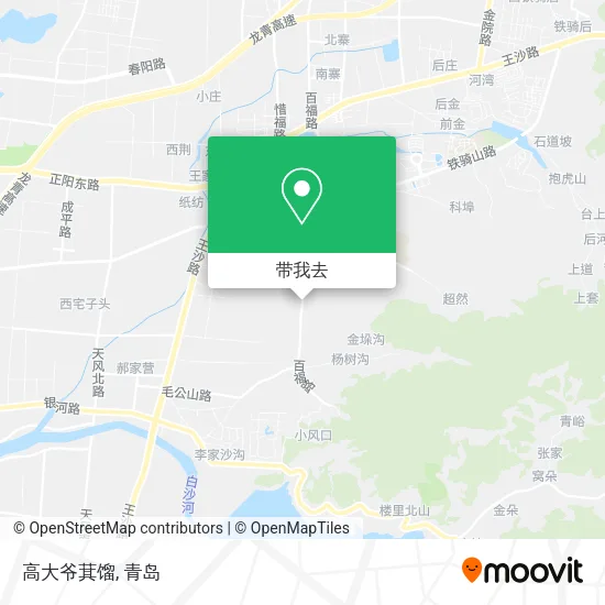 高大爷萁馏地图