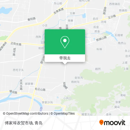 傅家埠农贸市场地图