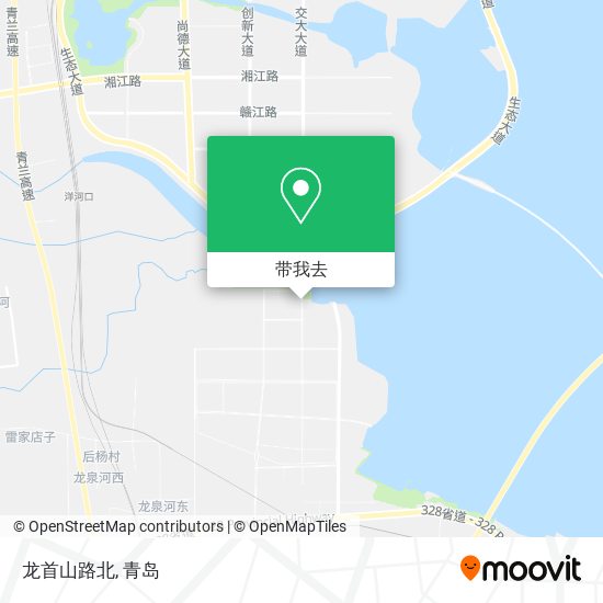 龙首山路北地图