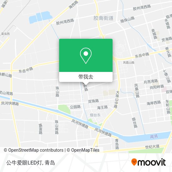 公牛爱眼LED灯地图