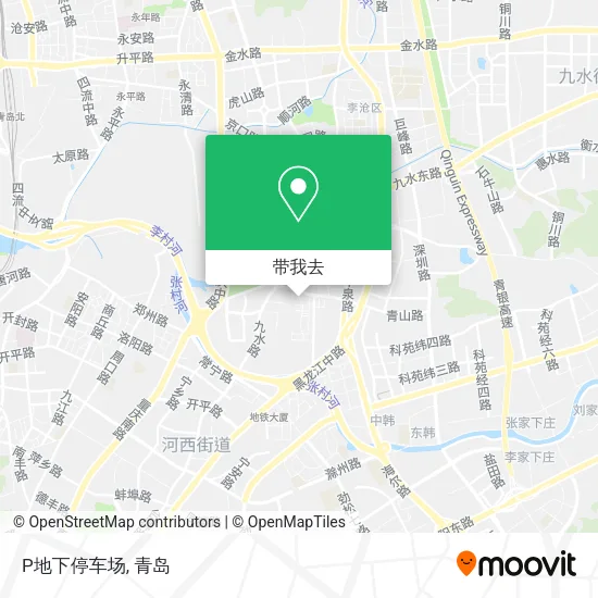 P地下停车场地图
