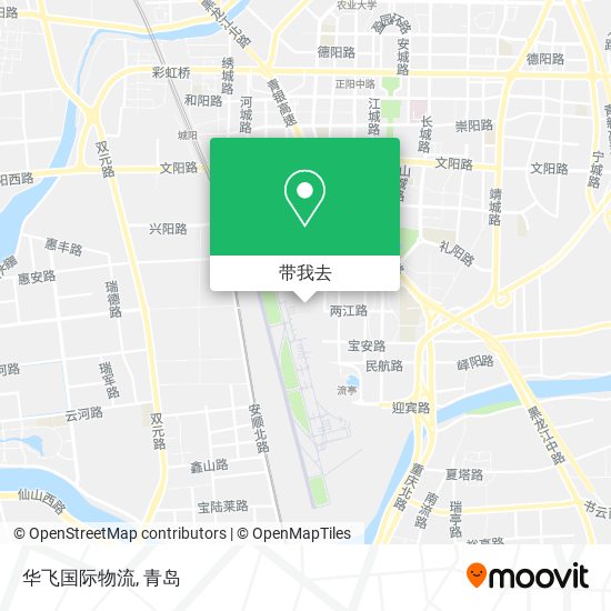 华飞国际物流地图