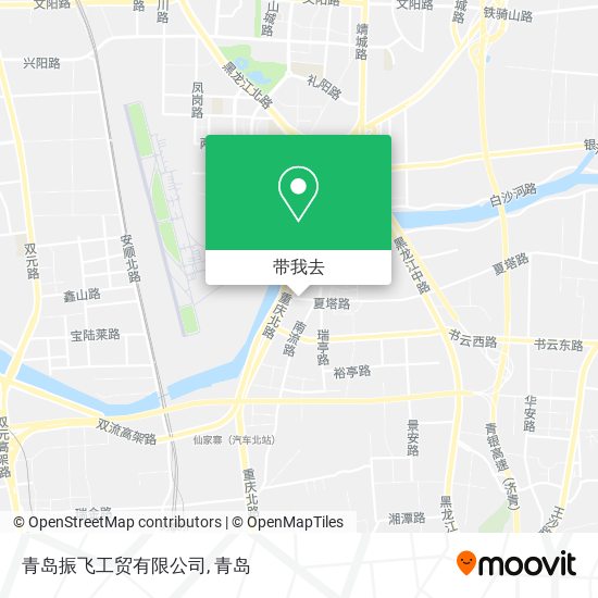 青岛振飞工贸有限公司地图