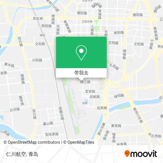 仁川航空地图
