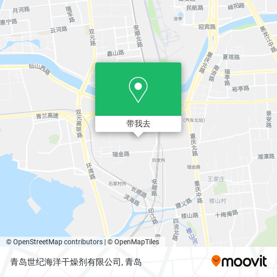 青岛世纪海洋干燥剂有限公司地图