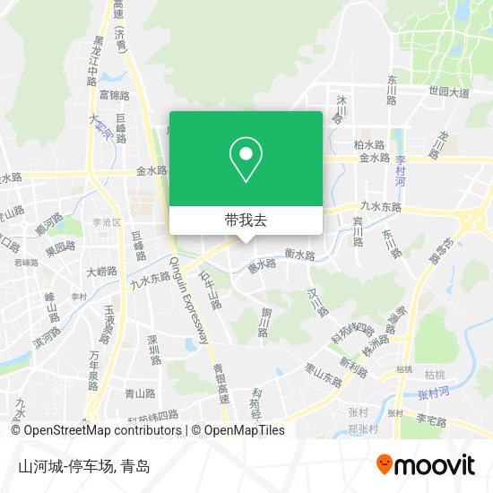 山河城-停车场地图