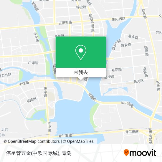伟星管五金(中欧国际城)地图