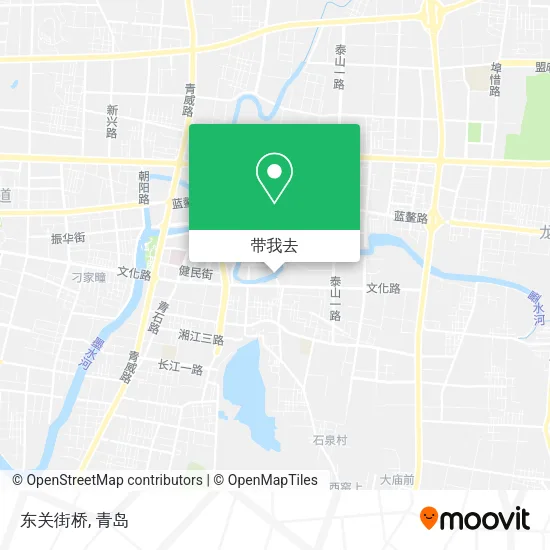 东关街桥地图