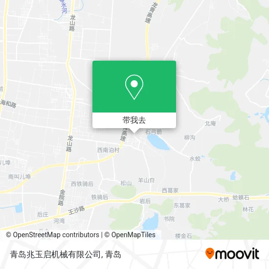 青岛兆玉启机械有限公司地图