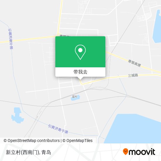 新立村(西南门)地图