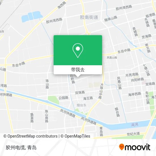 胶州电缆地图