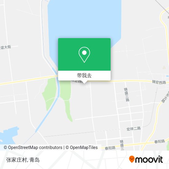 张家庄村地图
