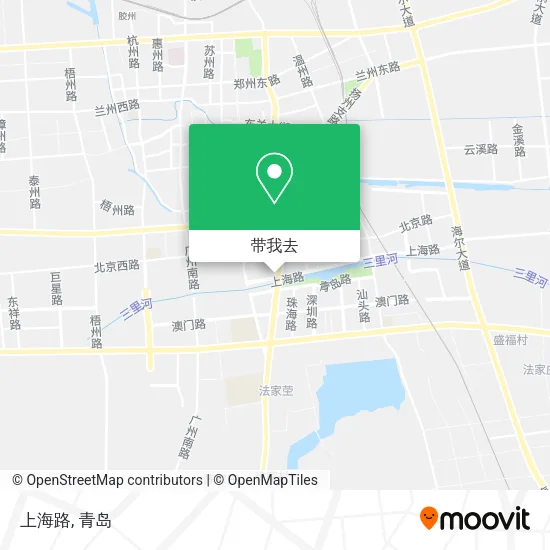 上海路地图