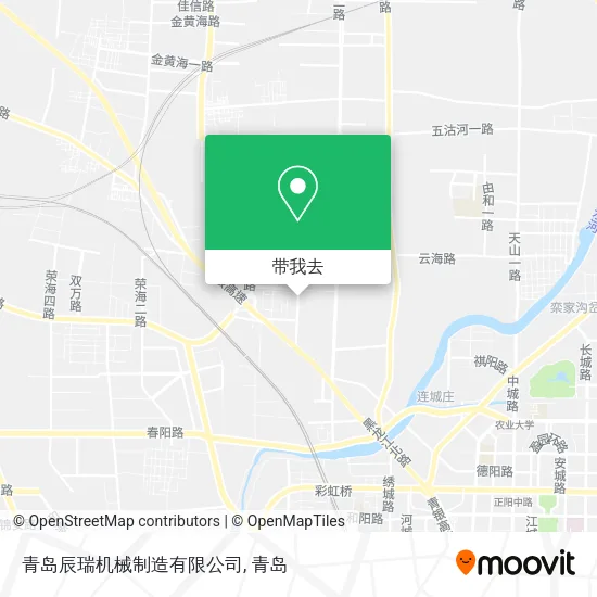 青岛辰瑞机械制造有限公司地图
